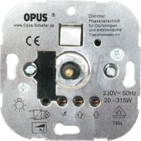 Phasenabschnitt-Dimmer 230V 20-500VA, 50Hz, Schraubklemmen