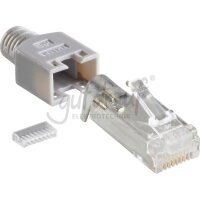 RJ45-Hirose Stecker, TM11 Cat.5e TM11 Slim-Crimpstecker...