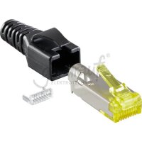 RJ45-Hirose Stecker, TM31 Cat.6a TM31 Slim-Crimpstecker...