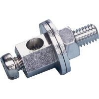 Kontaktbolzen M6, MS verzinkt mit 2 x U-Scheibe