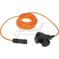 Verl. H07BQ-F 3G1,5 5m leuchtorange, sw/sw...