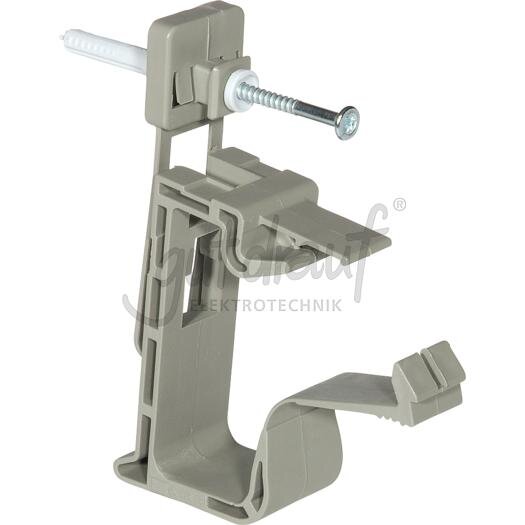 Sammelhalter `BLITZMONTAGE` f. 15 Leitg., mit Dübel 6x55mm