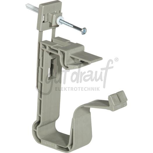 Sammelhalter `BLITZMONTAGE` f. 30 Leitg., mit Dübel 6x55mm