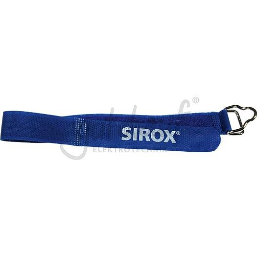 `SIROX`-Klettband, 2 Metall- Laschen, 300 x 21 mm