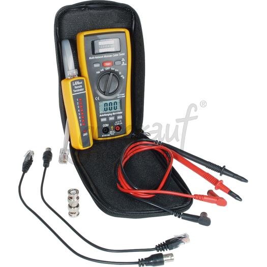 Netzwerktester mit integr. Multimeter