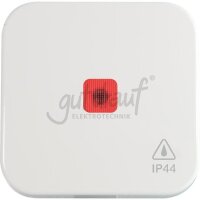 OPUS-KANTO IP44-Set, alpinweiß mit Wippe mit roter...