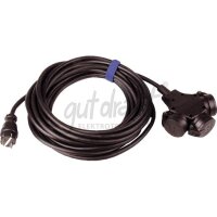 Verl.H07RN-F 3G2,5, 5m sw H07RN-F 3G2,5 qmm schwarz