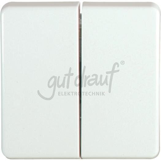 Serienwippe, reinweiß `OPUS-AQUA` f. Serienschalter