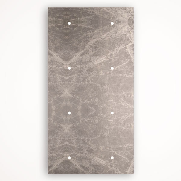 Tense KNX INTSEGM8 Intensity 8-fach Tastensensor Stone Emperador Grey Marble