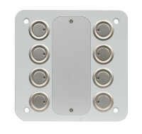 GePro KNX-Tableau mit 8 Tastern/LED Unterputz