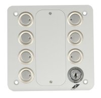 GePro KNX-Tableau mit 7 Tastern/LED und 1...