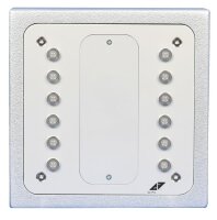 GePro KNX-Anzeigetableau mit 12 LED, (zweifarbig) Summer...