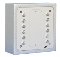 GePro KNX-Anzeigetableau mit 12 LED, (zweifarbig) Summer...