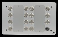 GePro KNX-Tableau mit 15 Tasten / 2-farbiger LED...