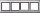 Merten 400460 AQUADESIGN-Rahmen, 4fach, aluminium