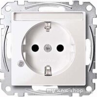 Merten MEG2303-0319 SCHUKO-Steckdose m. Ko.Licht u....