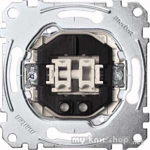 Merten MEG3105-0000 Serien-Kontrollschalter-Einsatz, 1-polig, 10 AX, AC 250 V, Steckklemmen