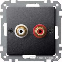 Merten MEG4350-0414 Steckdose für Audio Anschluss,...