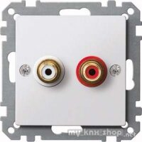 Merten MEG4350-0419 Steckdose für Audio Anschluss,...