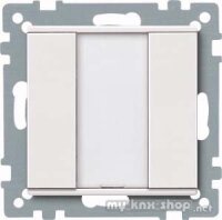 Merten 627519 KNX Taster 1fach plus, polarweiß,...