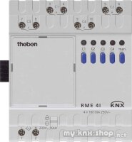 Theben RME 4 I KNX Schaltaktor (Grundmodul MIX2) 4-fach...