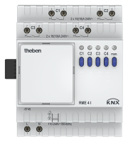 Theben RME 4 I KNX Schaltaktor (Grundmodul MIX2) 4-fach...