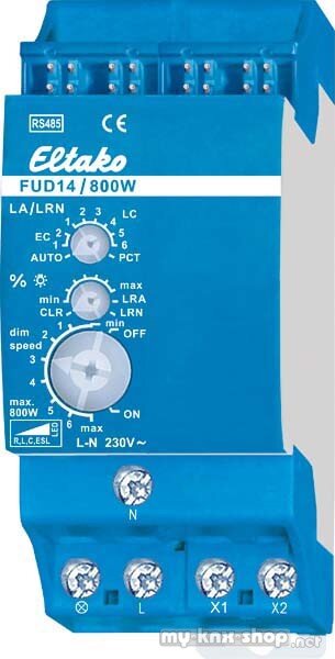 Eltako Universal-Dimmschalter 800W LED/ESL 400W FUD14/800W