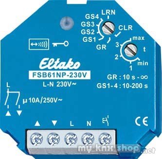 Eltako Funkaktor Stromstoß Gruppenschalter FSB61NP-230V