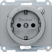 Berker 47087004 Steckdose SCHUKO mit FI-Schutzschalter...