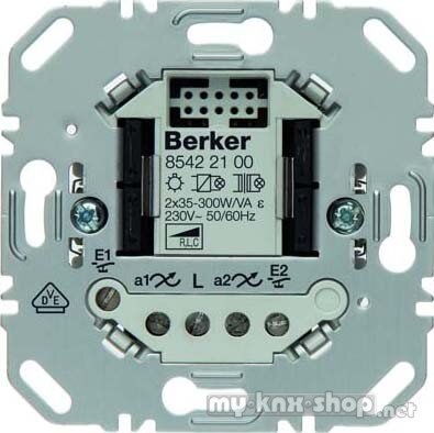 Berker 85422100 Universal Tastdimmer 2fach Hauselektronik