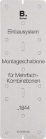 Berker 91844 Montageschablone, Karton Integro...