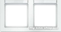 Berker 10226019 Rahmen mit Beschriftungsfeld 2fach...