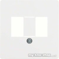 Berker 145809 Zentralplatte mit TAE Ausschnitt...