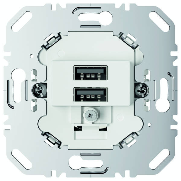 Berker 260209 USB Ladesteckdose 230 V Hauselektronik polarweiß