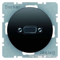 Berker 3315402045 VGA Steckdose R.1/R.3 schwarz,...