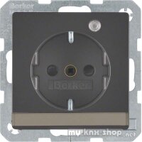 Berker 41106086 Steckdose SCHUKO mit Kontroll-LED und...