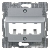 Berker 14271404 Zentralplatte für 3 MINI-COM Module...