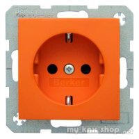 Berker 47238914 Steckdose SCHUKO S.1/B.3/B.7 orange,...