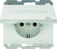 Berker 47527109 Steckdose SCHUKO mit Klappdeckel und...