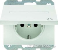 Berker 47527209 Steckdose SCHUKO mit Klappdeckel und...