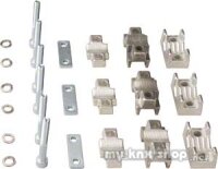 Hager 2 Prismenklemmen,univers f.NH1, 2x35-70 qmm LZ154