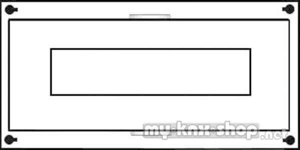 Hager Berührungsschutzabdeckung univers N US13A2