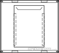 Hager Baustein, universN H450xB500mm UE32E3B