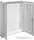 Hager Zählerschrank,universZ 1100x800x205,IP54 ZB33W