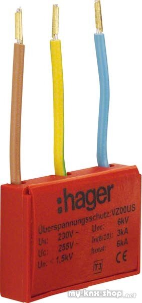 Hager Überspannungsschutzmodul Typ3 VZ00US