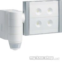 Hager LED-Strahler mit BW-Melder IP55, quicklink, ws TRE600