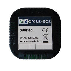 Arcus eds SK07-TC-6B (ohne phys. Sensor) KNX Sensor, Temperatur, RTR, 2 Buttongroup + 2 Binärkontakte (6B) 30510790