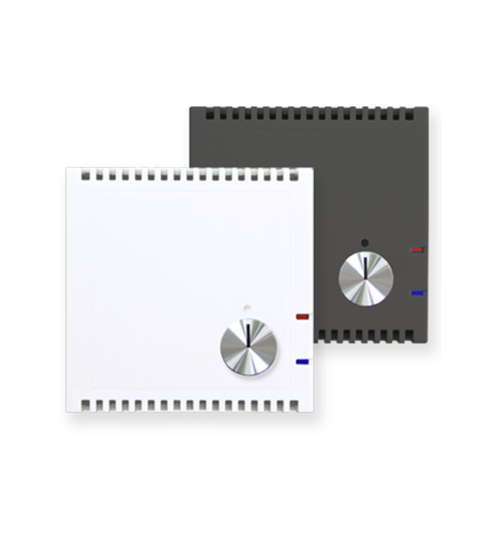 Arcus eds SK30-THC-CO2-R white KNX Sensor, Temperatur/Feuchte, RTR, 1 Buttongroup, Drehregler, CO2 30532351