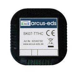 Arcus eds SK07-TTHC-4B (ohne phys. Sensoren) KNX Sensor, Temperatur/Temperatur/Feuchte, RTR, 2 Buttongroup (4B) 30540780