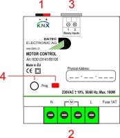 Datec Ventilator KNX Aktor V25-15D 230V UP max 10W...